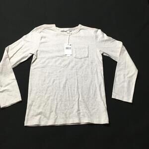 Pumpkin Patch pocket Shirt size 11 new with tags cream white beige